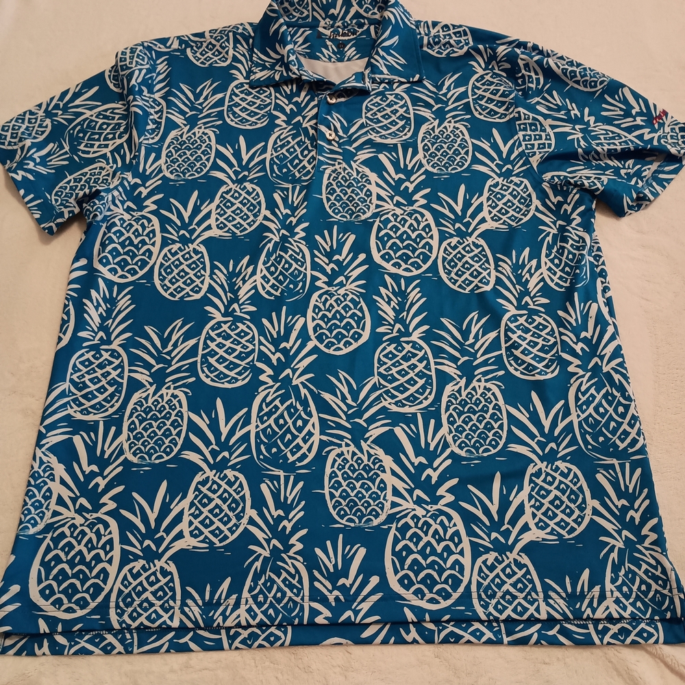 Chubbies Men's The Thigh-Napple Performance Polo Shirt Men's Size XL